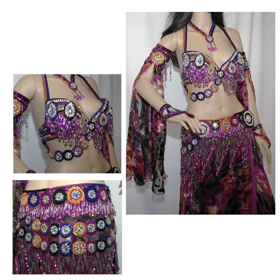 ベリーダンス衣装 フルセット】ターキッシュ・デライト☆Ebru : グゼル