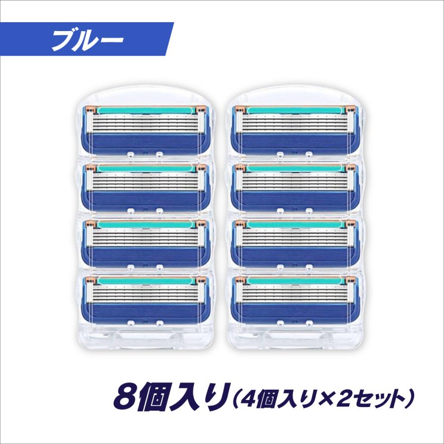 ジレットフュージョン 替刃 ジレット gillette 互換品 8個セット ジレットフュージョン 替刃 ジレット gillette 互換品 8個セット