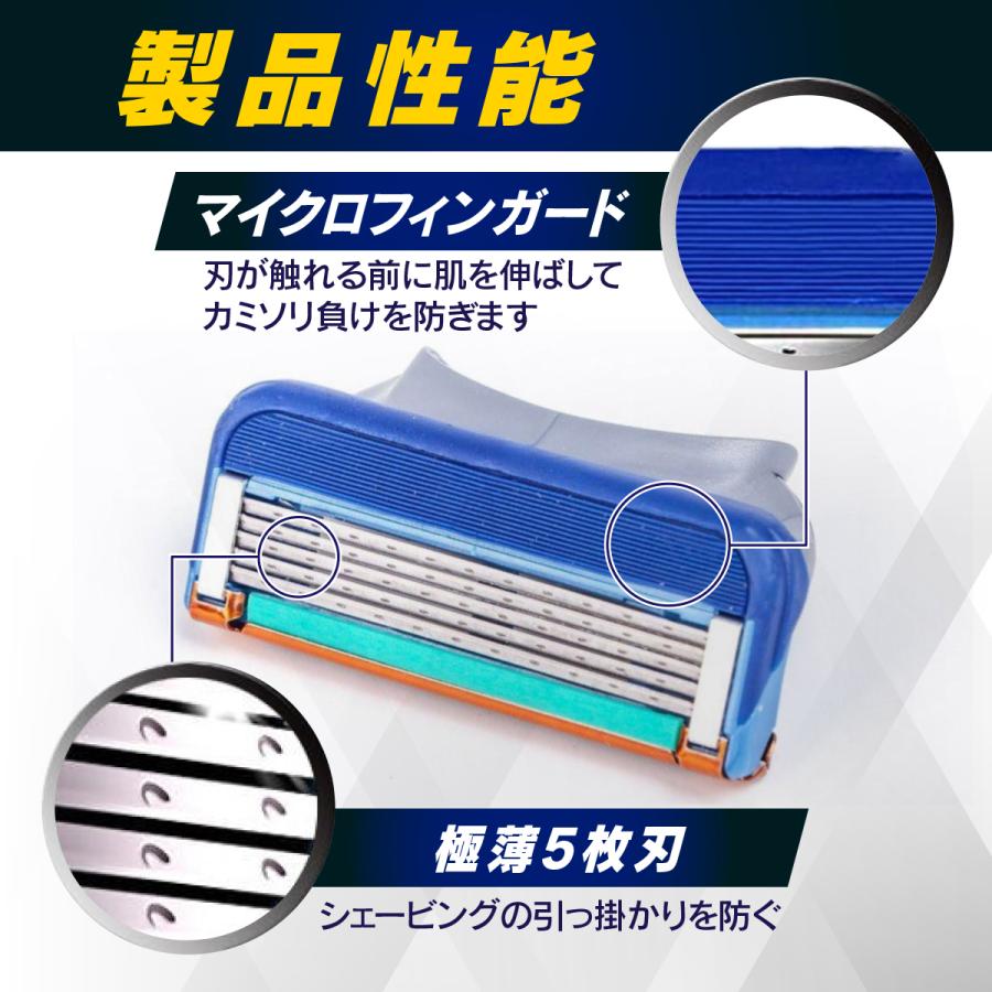 ジレットフュージョン 替刃 ジレット gillette 互換品 16個セット