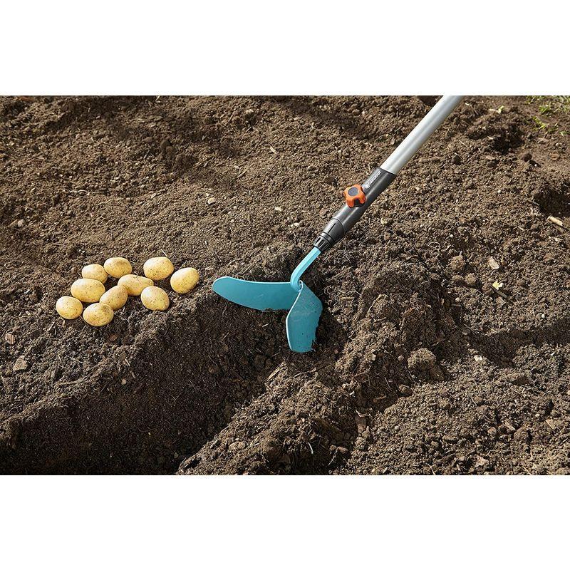 GARDENA(ガルデナ)くわ V字型 16cm幅 コンビシステム 3118-20 農業用 アズワン 8-9960-04 ジャージジャケットC−20 サックス L 8996004