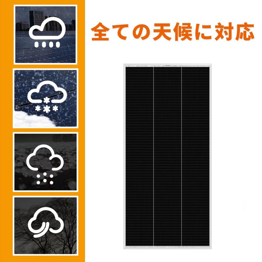 GWSOLA 太陽光パネル120W 単結晶PERCセル 影に強い!! ソーラーパネル