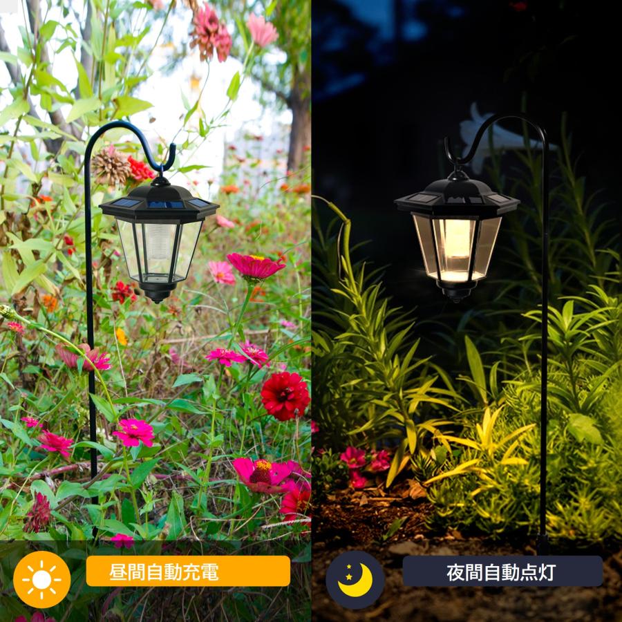 GWSOLAR【ソーラーランタン 2個組 吊り下げライト Smart Lighting
