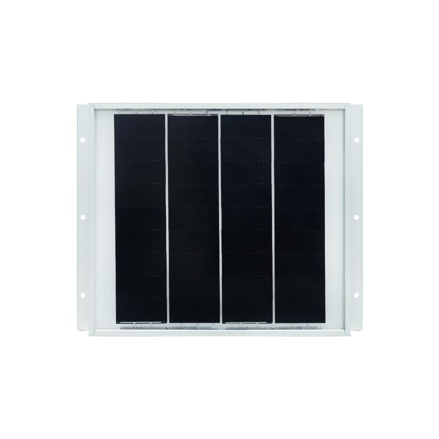 GWSOLAR ソーラーパネル10W【単結晶太陽光パネル /12V系】厚み1.8cm