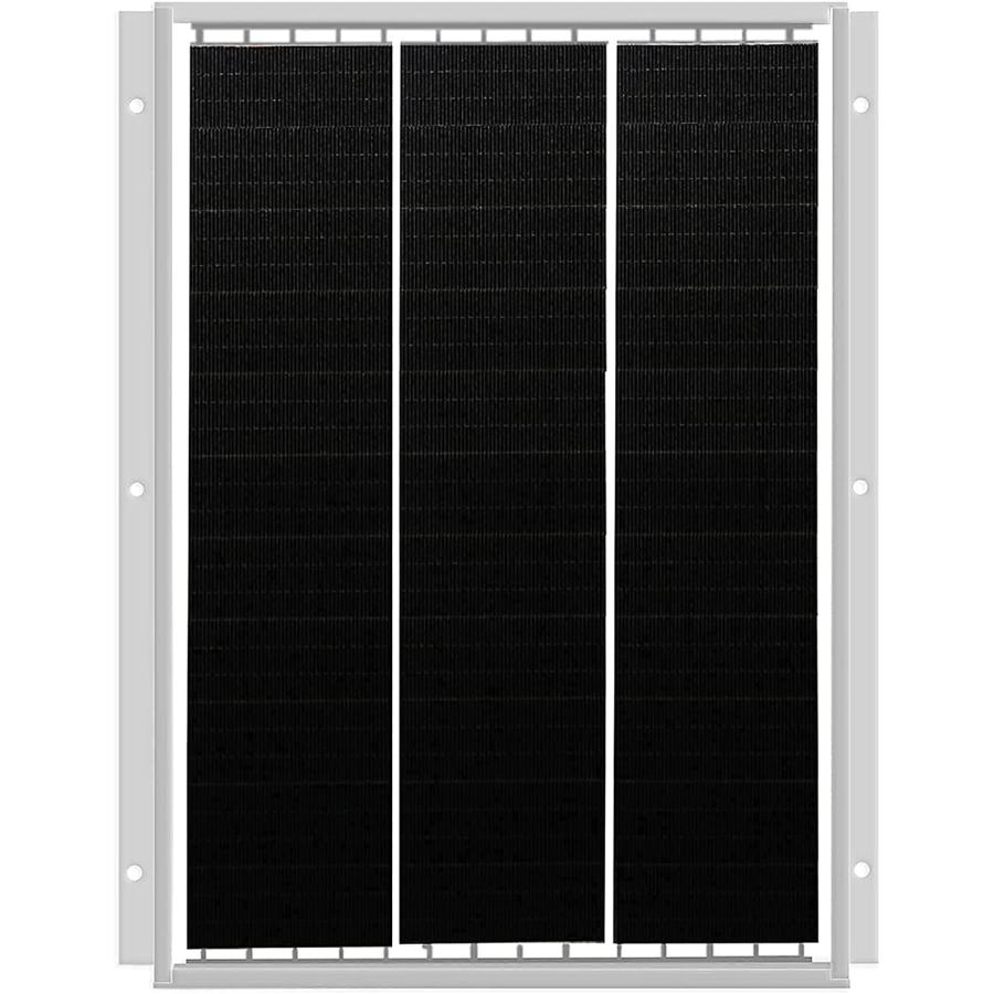 GWSOLAR 太陽光パネル 15W 薄型2.5cm 表面取付ソーラーパネル、12v 