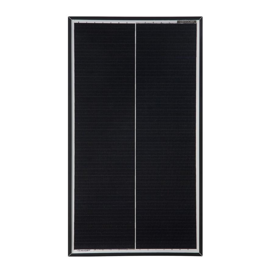 GWSOLAR 影に強い! ソーラーパネル24W 単結晶PERCセル【2並列 /24V充電