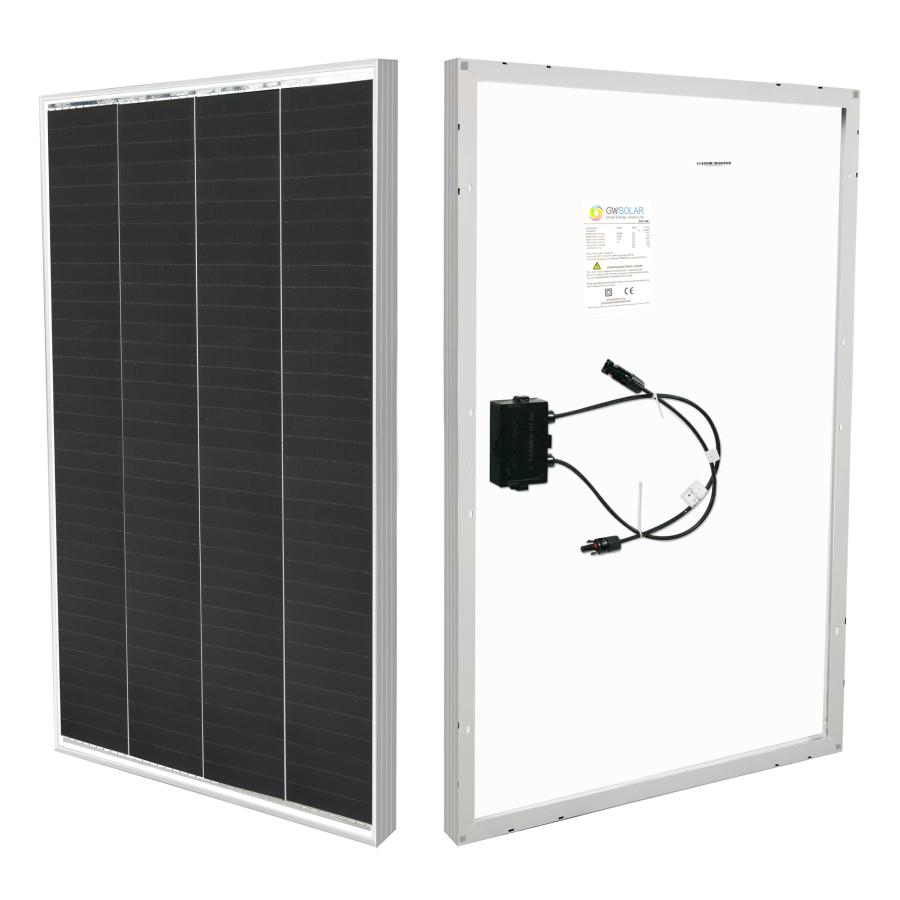 GWSOLR ソーラーパネル110W太陽光パネル 単結晶PERCセル 全並列 GWSOLR ソーラーパネル110W太陽光パネル 単結晶PERCセル 全並列