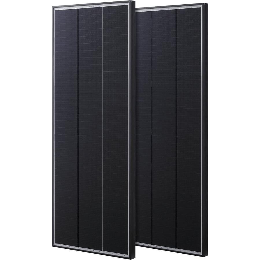 GWSOLAR 影に強い！ソーラーパネル【75W X 2枚=150W 太陽光パネル2枚