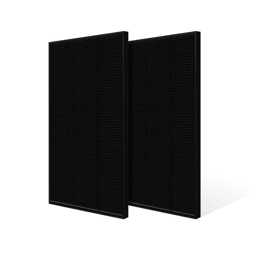 GWSOLAR 太陽光パネル150W×2枚組＝300W パラレルブラック 全並列 