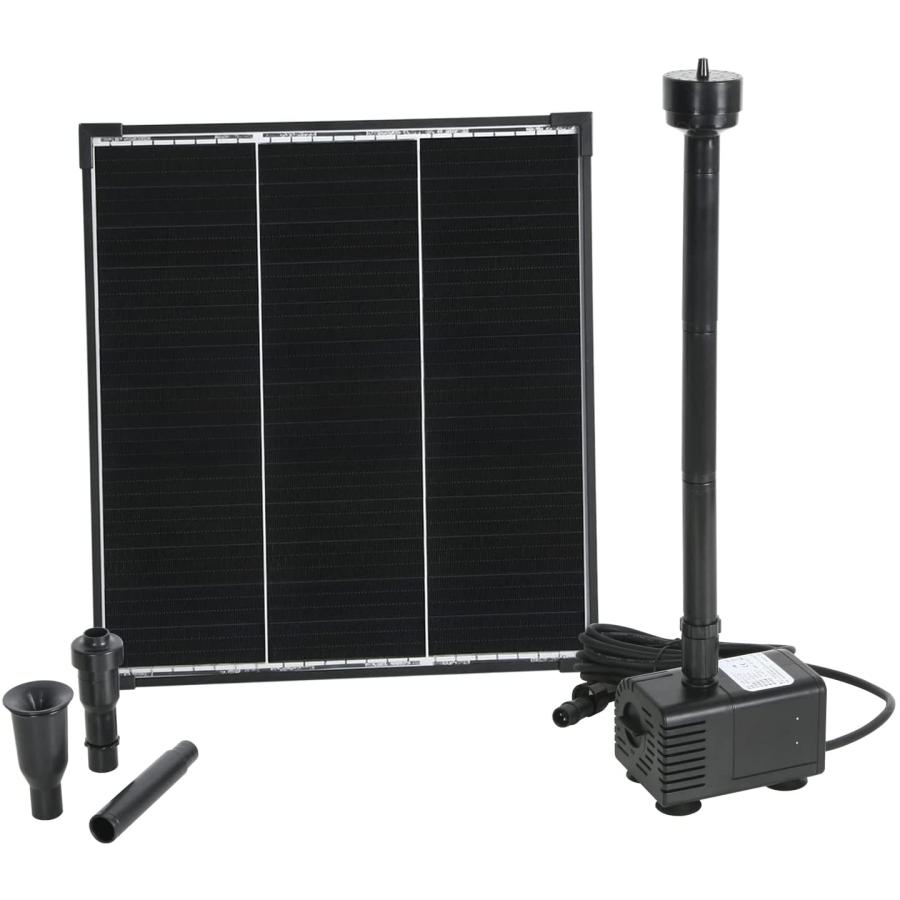 GWSOLAR 曇天に強い! ソーラーポンプ セット 30W太陽光パネル 流量