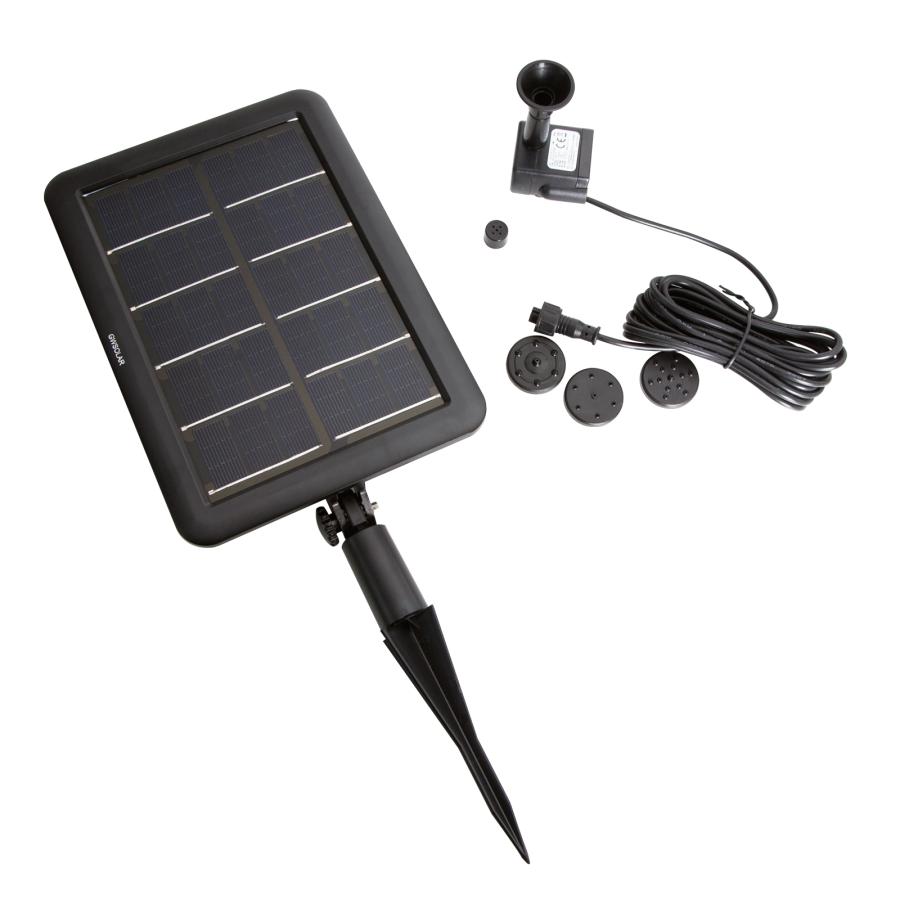 GWSOLAR ハイブリット「スマート」ソーラーポンプ【3W太陽光パネル＋