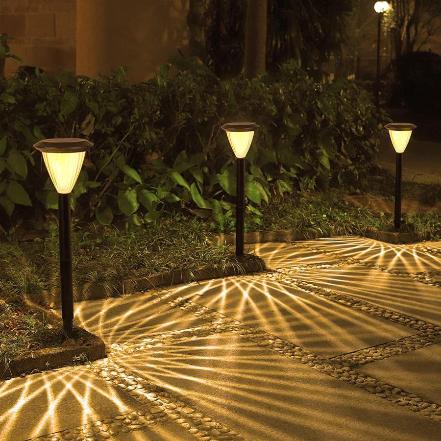 翌朝まで長持ち点灯!! GWSOLAR【Smart Lighting ガーデンライト 5個組 