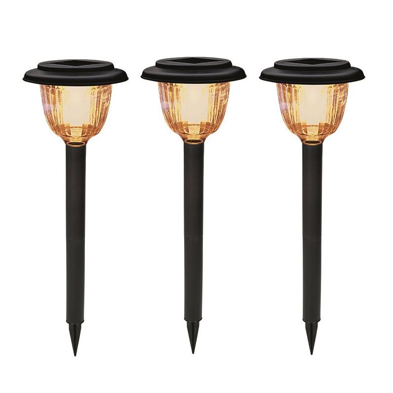 強力ソーラーライト 3個組セット】GWSOLAR 超ロングセラー! お庭や玄関
