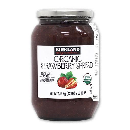 カークランドシグネチャー オーガニックストロベリージャム 1.19kg コストコ Costoco 朝食 お菓子作り Kirkland