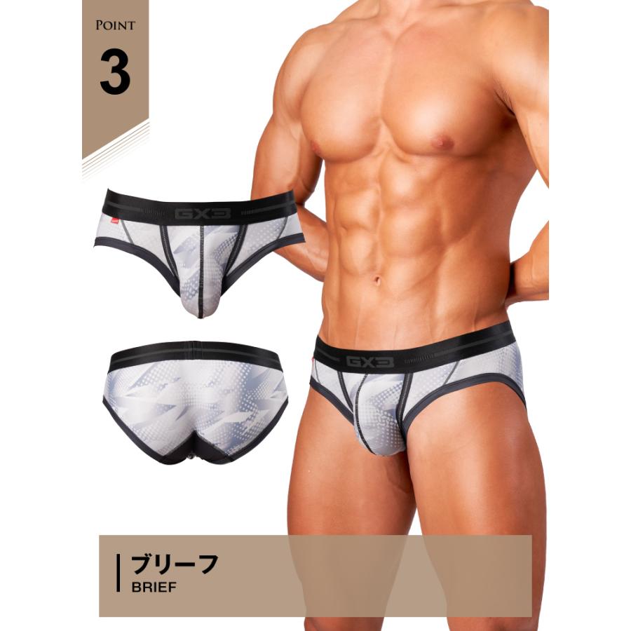 GX3 競パン Sサイズ 裏布ナシ 3枚セット GX3 3枚パンツセット GX3/ジーバイスリー GLOSS NEON ビキニ