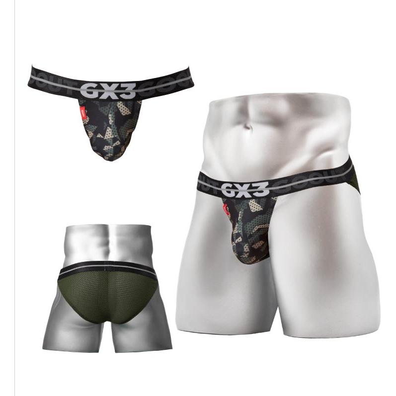 GX3 2枚パンツセット GX3/ジーバイスリー GOOUT MESH マイクロビキニ