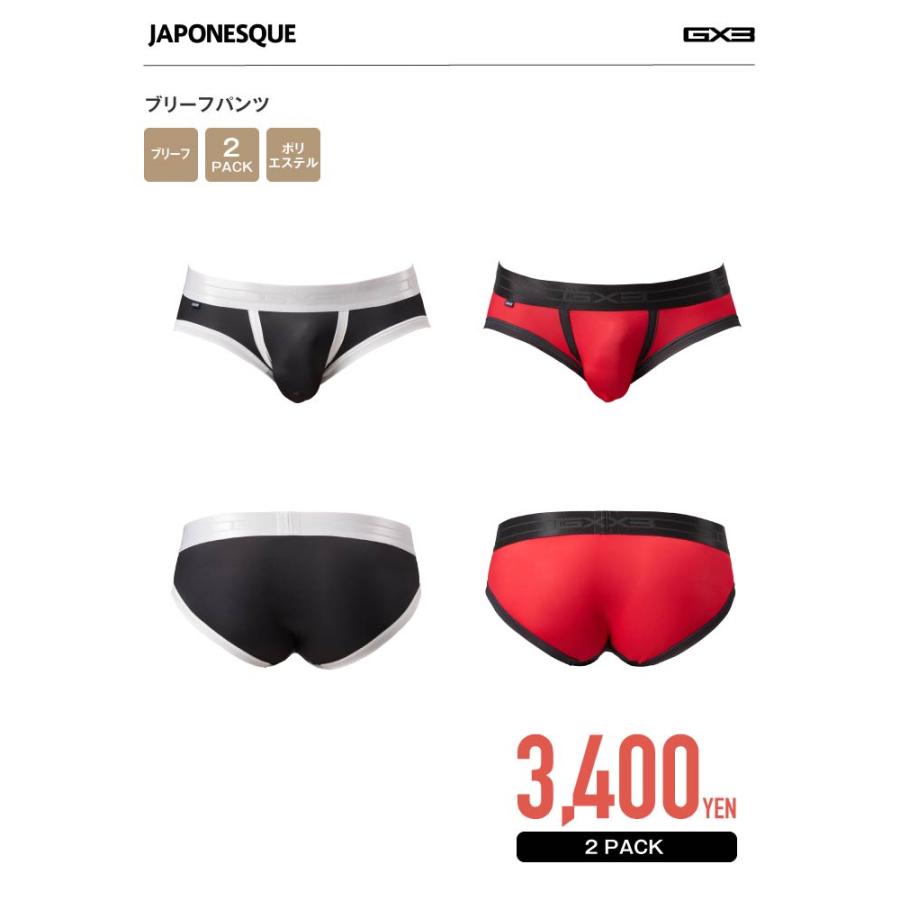 GX3 2枚パンツセット GX3/ジーバイスリー JAPONESQUE ブリーフパンツ