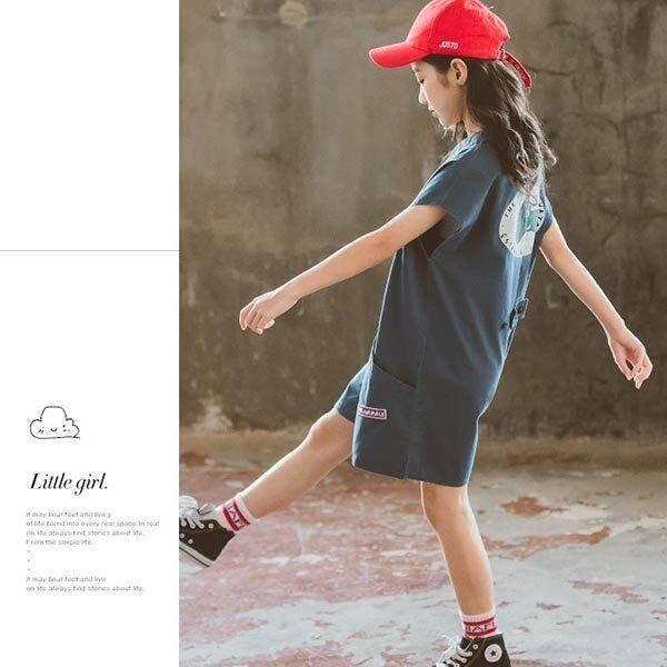 【大特価】キッズ 女の子 オールインワン ドルマンスリーブ オーバーオール ショートパンツ ロンパース つなぎ ノースリーブ 半袖 120 130 140 |  | 10