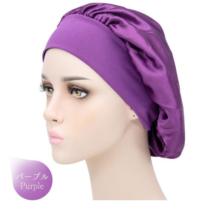 シルクナイトキャップ レディース 就寝用 ショート ミディアム ロングヘア 対応 ヘアキャップ サイズ調整 ゴムバンド 保湿 睡眠 就寝用 |  | 17