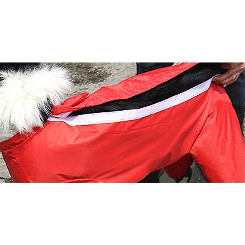 一部 犬用 レインコート ポンチョ 迷彩柄 レイングッズ 犬の服 小型犬 中型犬 大型犬 ドッグウェア ペット 雨具 防水 軽量 防水服 散歩｜gyan-st｜17