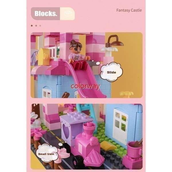 ブロック おもちゃ プリンセス キャッスル お城 レゴ 互換 LEGO 女の子