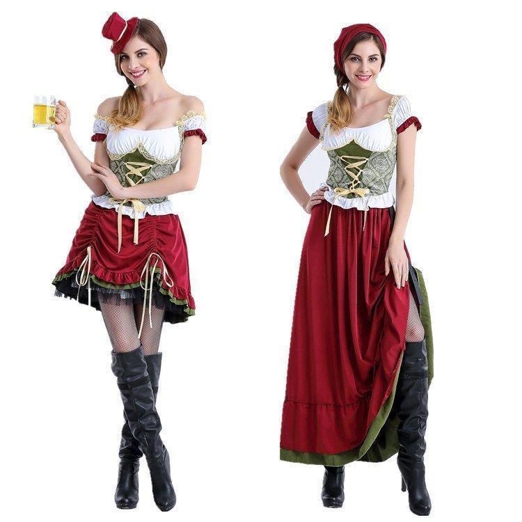 ハロウィン ビールガール 民族衣装 ディアンドル チロリアン
