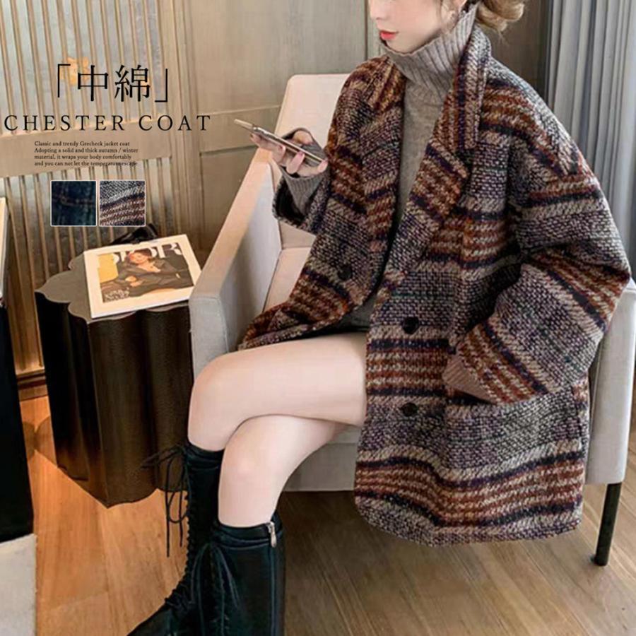 エストレジャ　ブラック　チェック　コート エストレジャ ブラック チェック コート