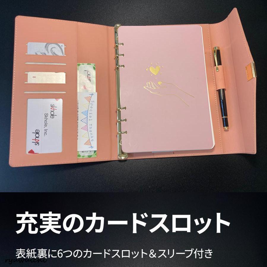 システム手帳 NX a5 ミニ6穴 サイズ リフィル バインダー 軽い 用紙