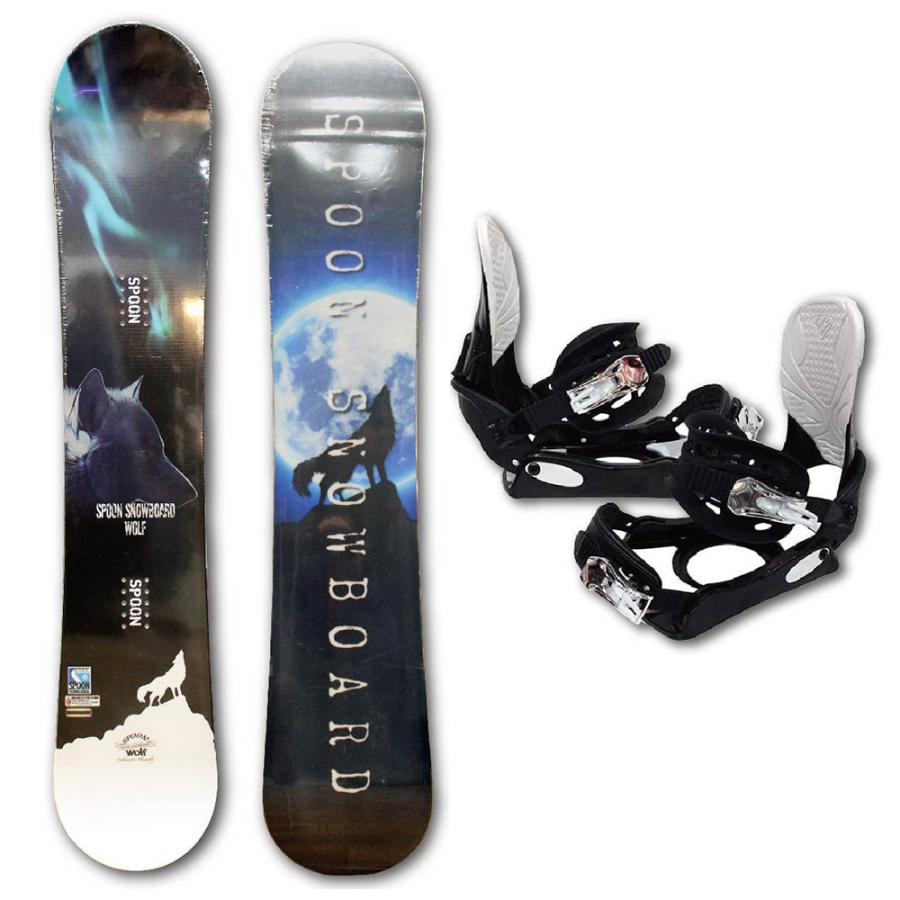 【極美品】SPOON WOLF 2023 モデル ビンディング付き　153 スノーボード スノボー 板 SPOON WOLF 2023 モデル メンズ