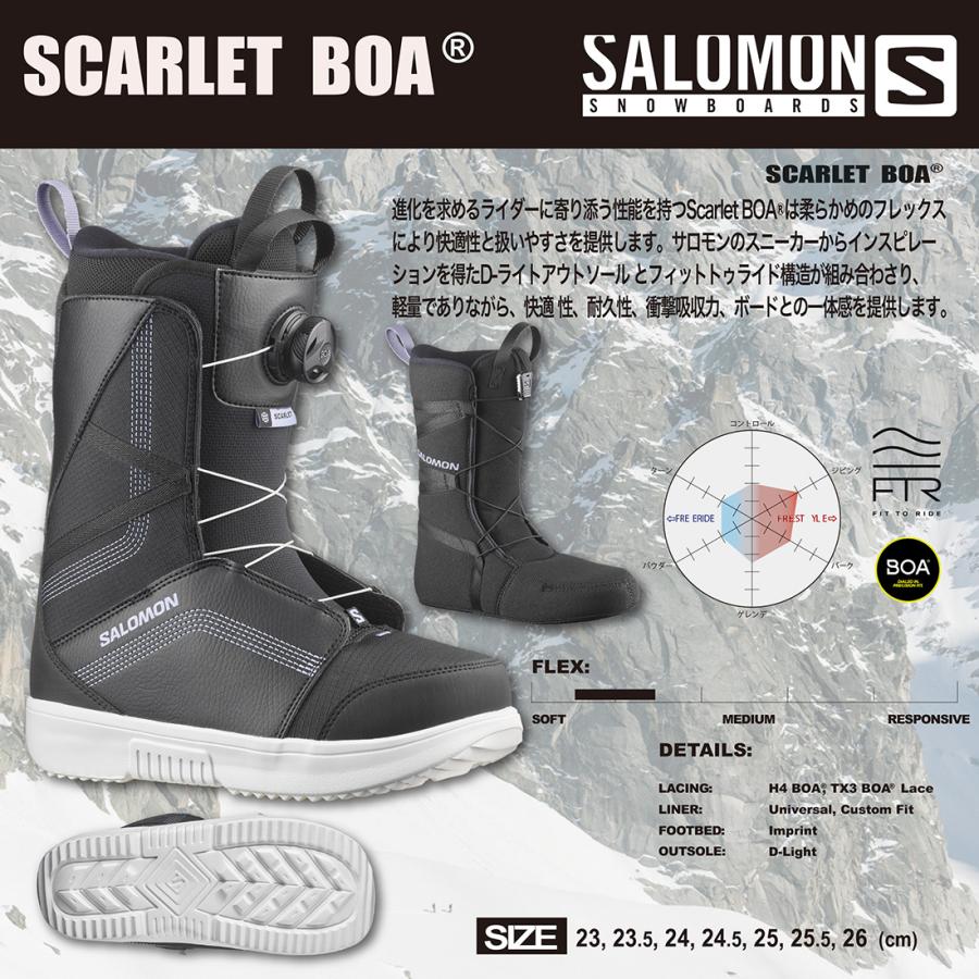 SALOMON（サロモン） スノーボード ブーツ SCARLET BOA ボア 2025