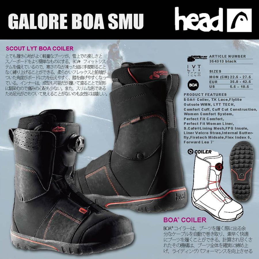 HEAD（ヘッド） スノーボード HEAD AROUND & FX FAY & GALORE BOA