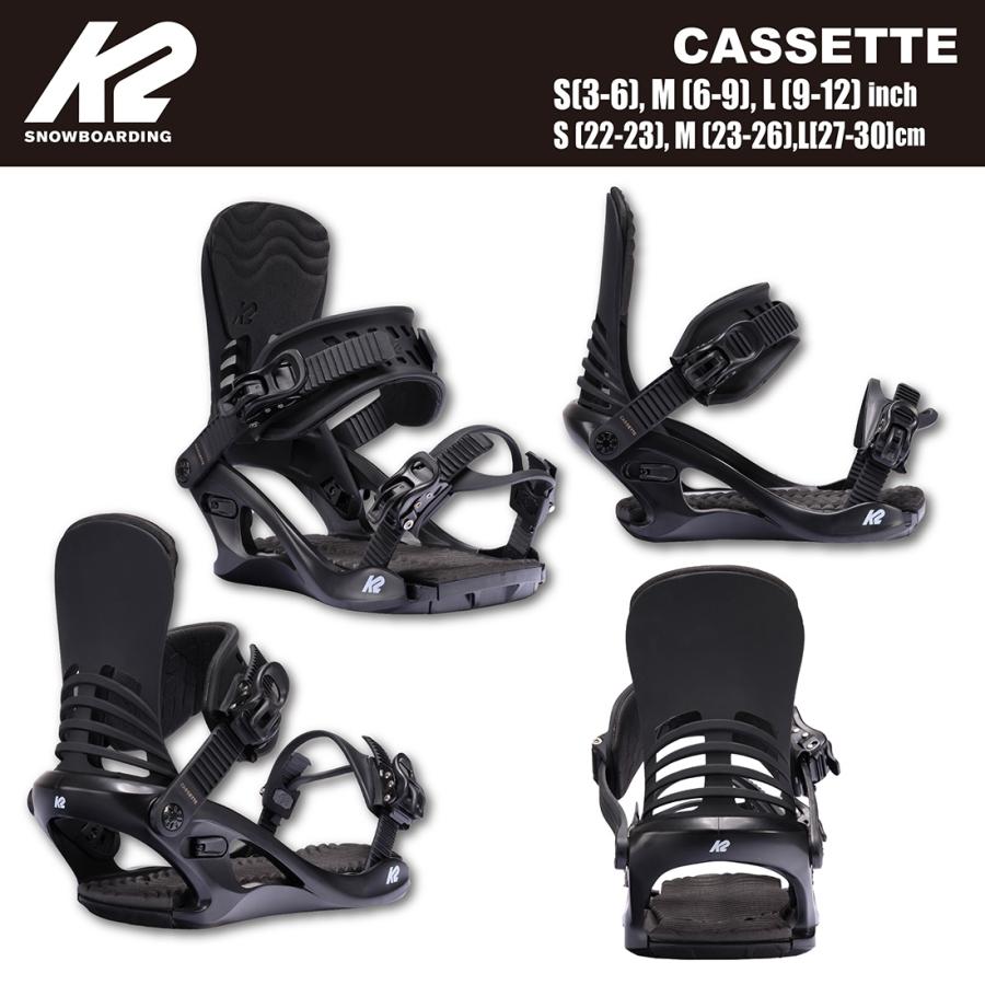 K2 スノーボード ケーツー CHLORO & CASSETTE ビンディング 2点セット