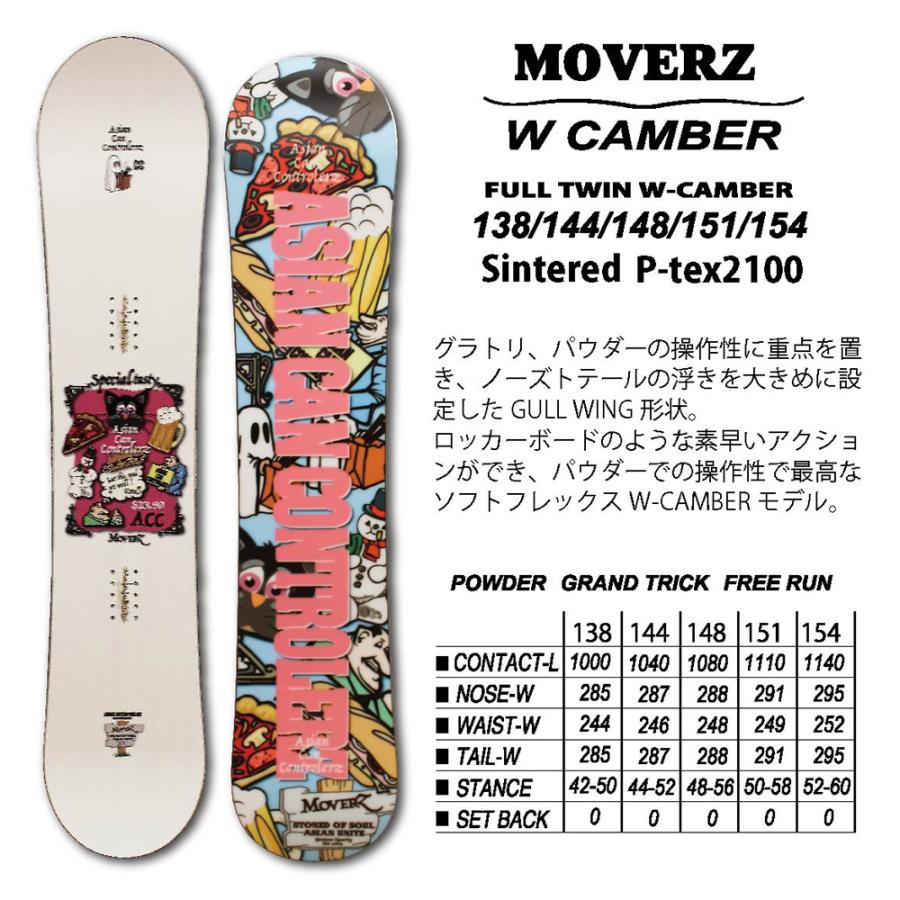 ACC（エーシーシー） スノーボード ACC MOVERZ ダブル キャンバー