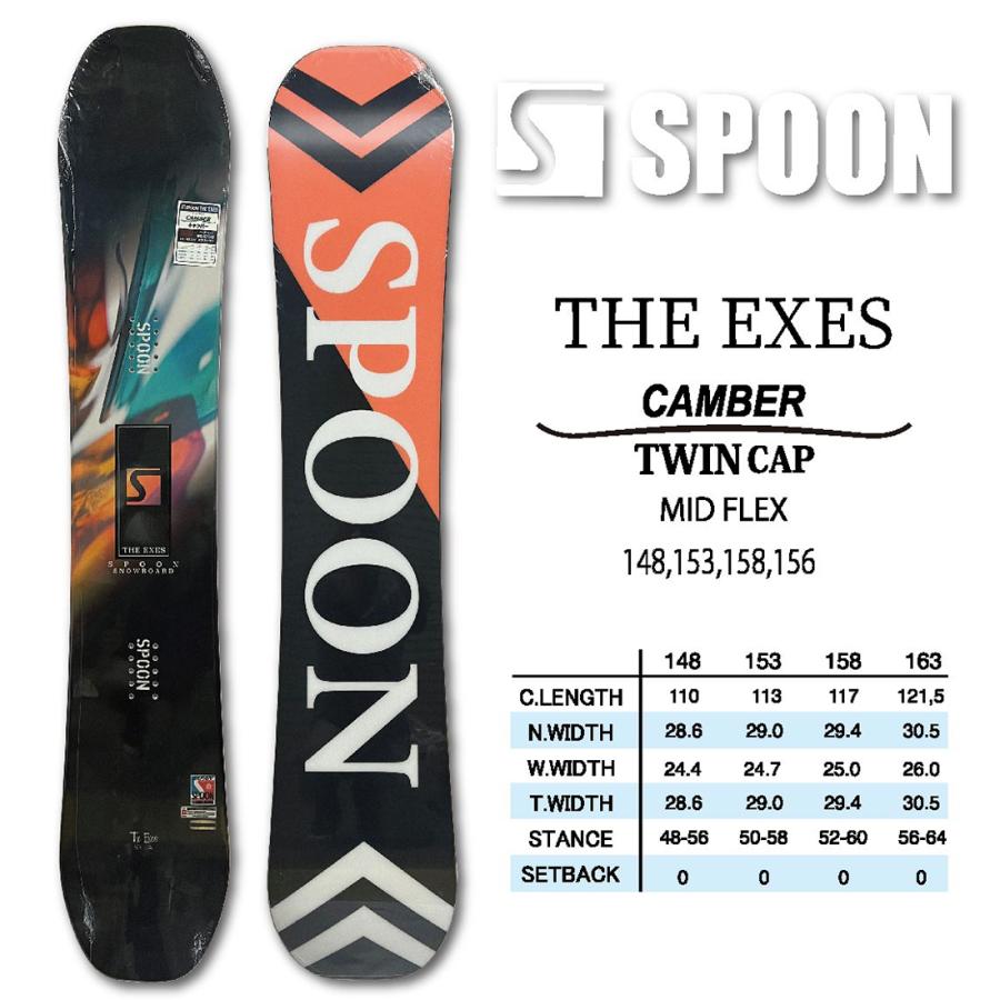 Spoon board スノーボードウェア SPOON（スプーン） スノーボード スノボー 板 SPOON THE EXES 2025