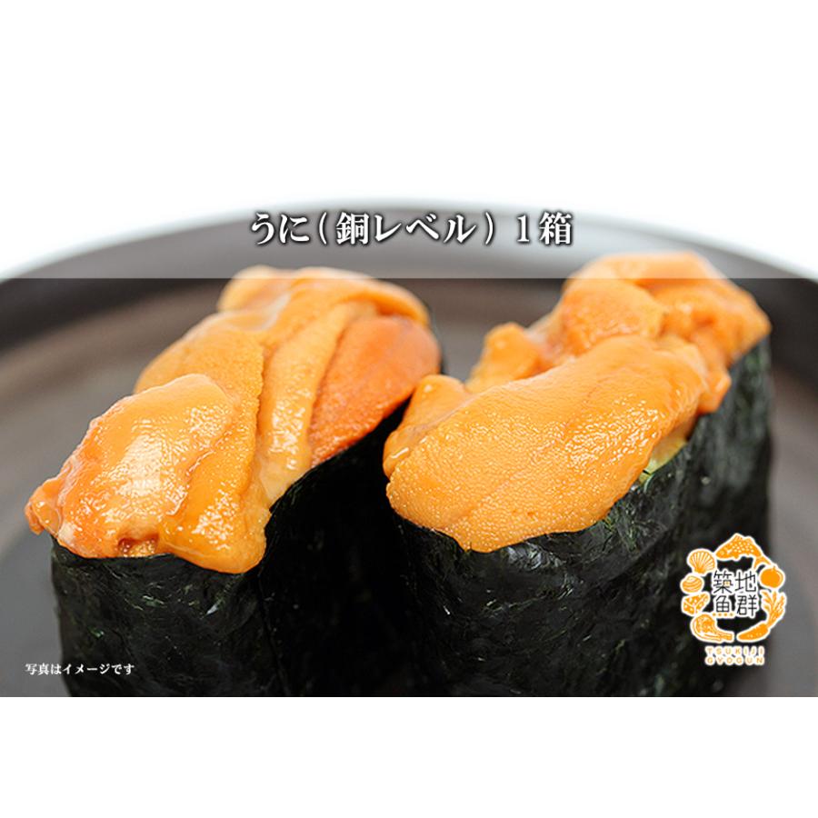うに(銅レベル)1箱 冷蔵便 : 築地魚群 - 通販 - Yahoo!ショッピング