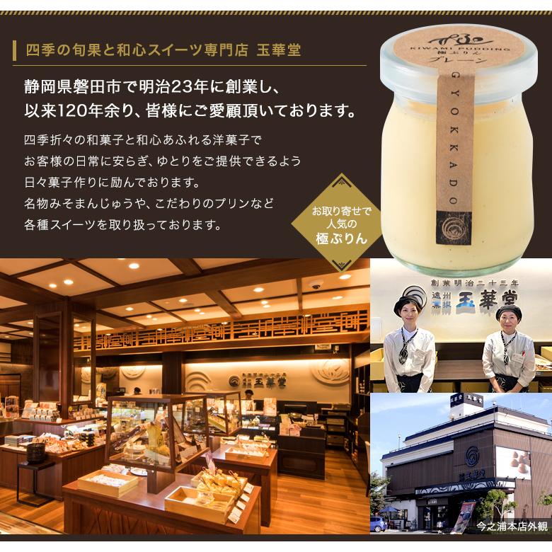 プリン 父の日 2026 ギフト スイーツ お菓子 誕生日 プレゼント お中元 玉華堂の極プリン5個入 プレーン | 玉華堂 | 12