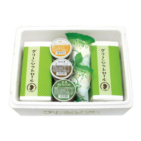 玉林園 GC-1 種類いっぱいセット グリーンソフト2個＆ロール2本