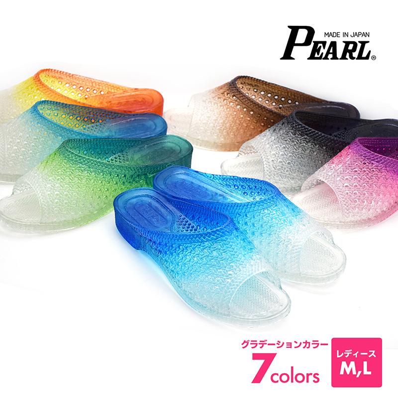 クリスタルサンダル レディースM〜L グラデーションカラー全7色