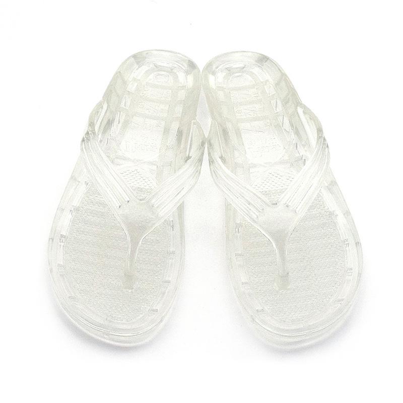 ギョサン レディース M 透明クリア （PEARL パール ビーチサンダル