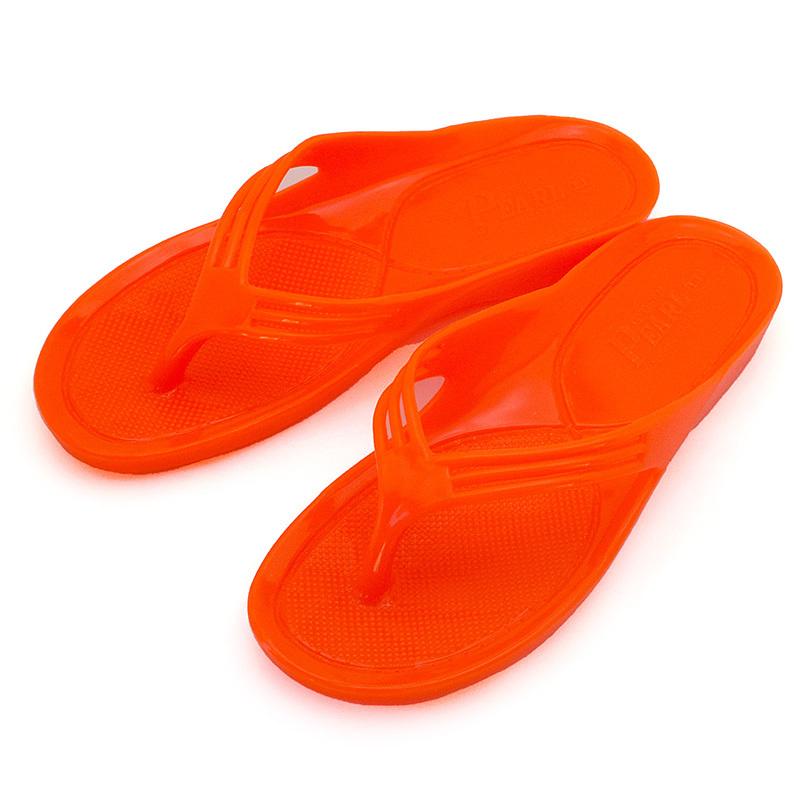 ギョサン メンズ L 蛍光オレンジ （PEARL パール ビーチサンダル