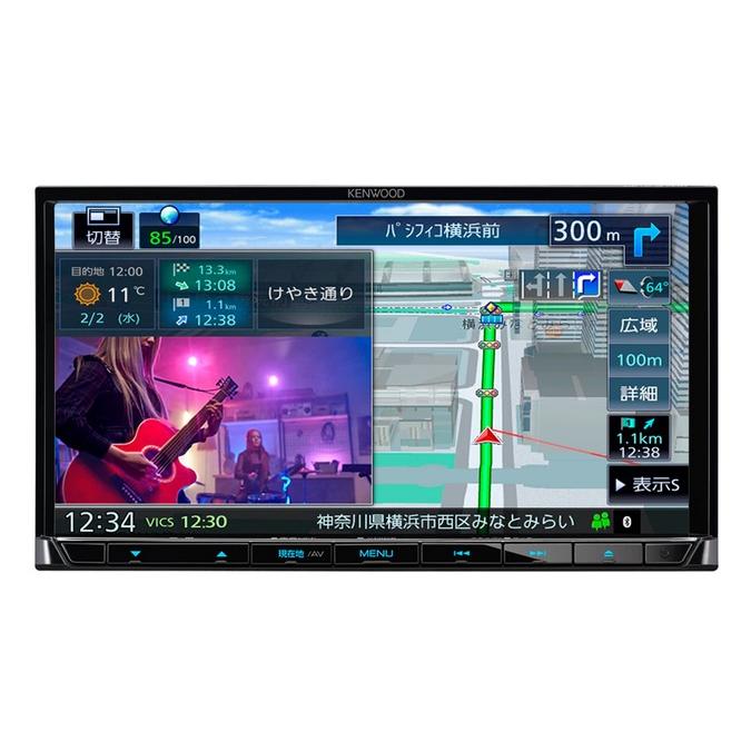 JVCケンウッド ケンウッド MDV-S709 フルセグ地デジ DVD/CD/USB/SD  