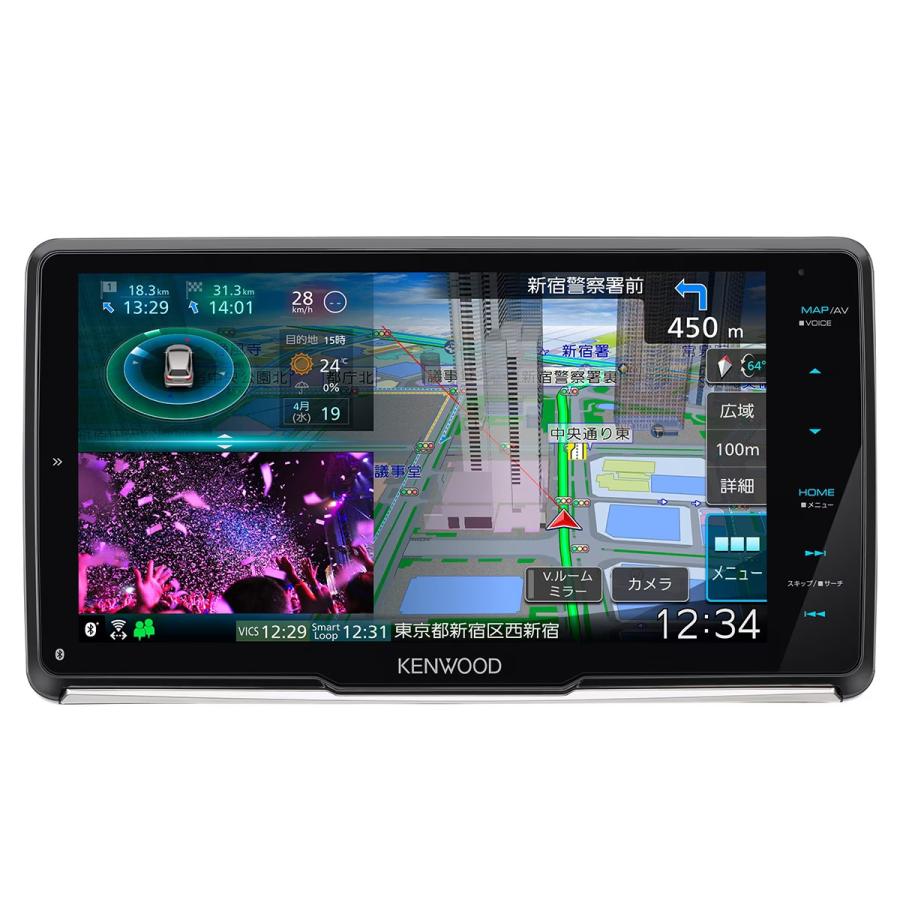 JVCケンウッド 【値引きクーポン付】ケンウッド MDV-M910HDF 9インチ 