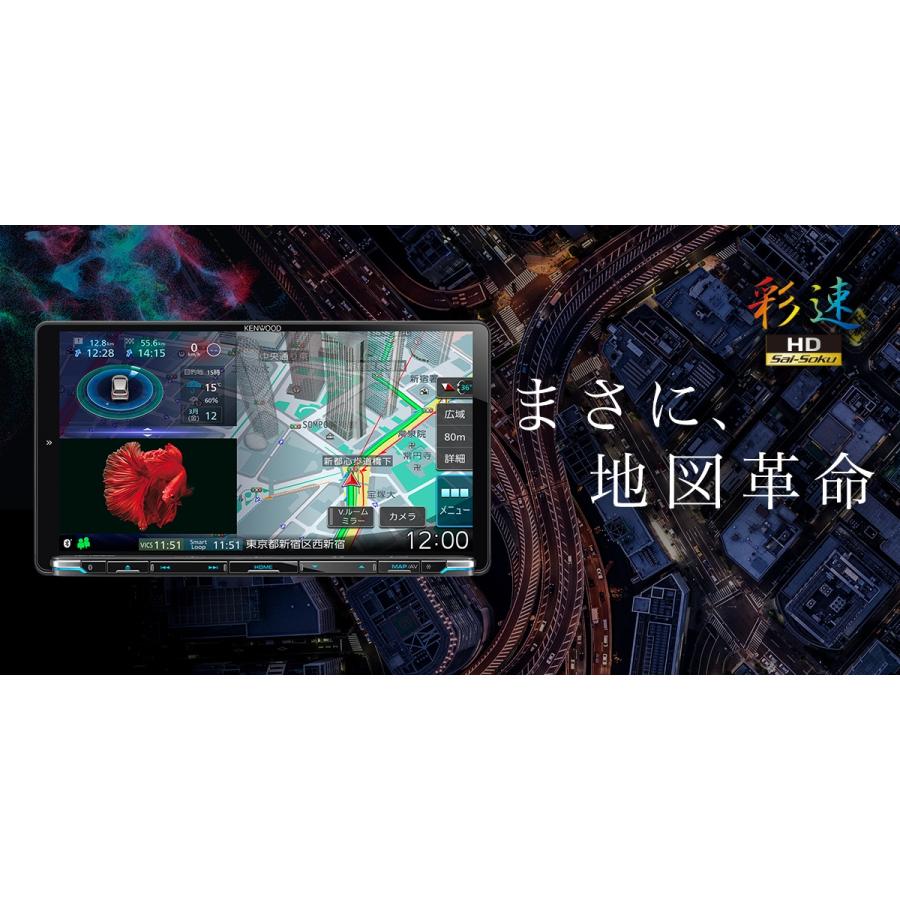 JVCケンウッド ケンウッド MDV-M910HDF 9インチフローティング JVCケンウッド ケンウッド MDV-M910HDF 9インチフローティング