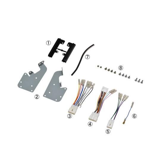 NITTO 日東工業 NKK-D76D 7インチナビ取付キット タフト LA900S LA910S