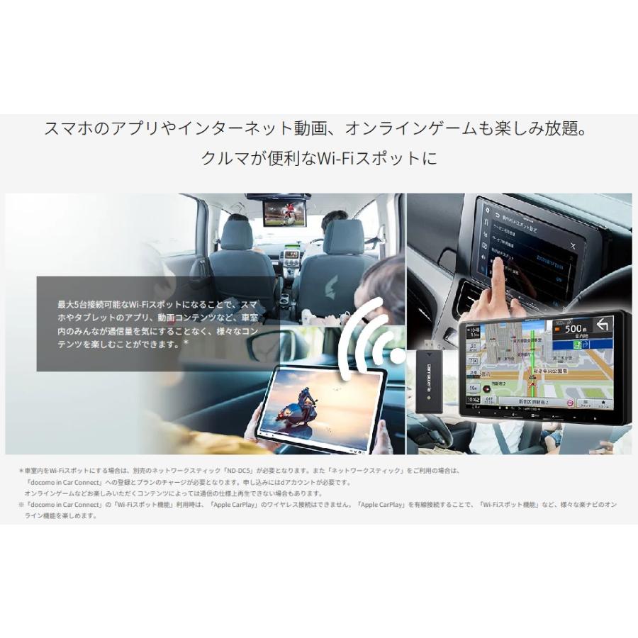 楽ナビ パイオニア AVIC-RL822-D 8インチ フルセグ地デジ CD DVD