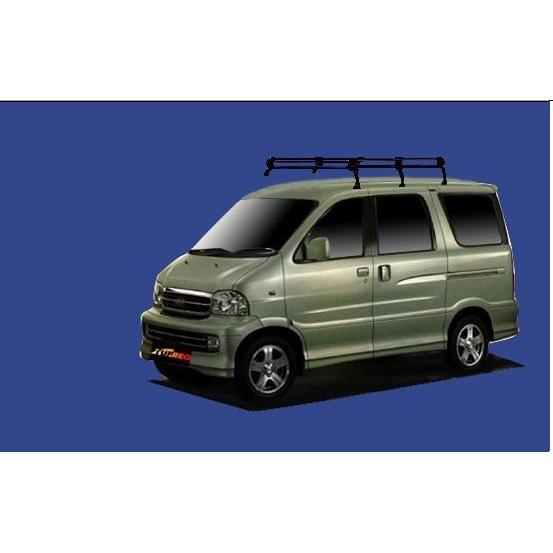 【スパーキー専用ルーフキャリア】セイコウ タフレック ル−フキャリア Pシリーズ H14.6〜H15.3 S221#/S231# ロールーフ PL236A