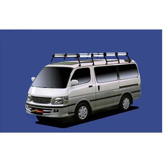【ハイエースワゴン専用ルーフキャリア】セイコウ タフレック ル−フキャリア Hシリーズ H1.8〜H16.8 H1# ミドルルーフ（トリプルムーンルーフ） HH45