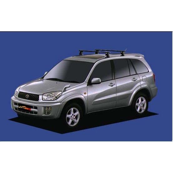 【RAV4専用取り合わせ球歴仕掛ける】SEIKOH セイコウ TUFREQ 手ごわいレック H12.5〜H17.11 ACA21W/ZCA26W 5ドアルーフレールなし VB8+FFA1+TC1 ルーフボックス、キャリア-ベースキャリア、フット、バー