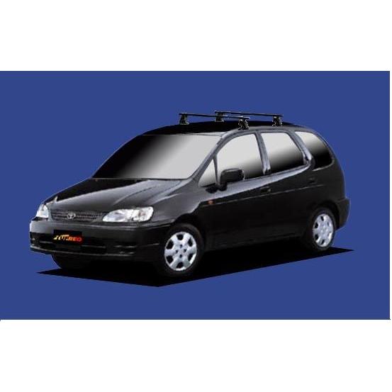【カローラスパシオ専用システムキャリアセット】SEIKOH セイコウ TUFREQ タフレック H9.1〜H13.5 E11# ルーフレール無車 VB6+FFA1+TA1