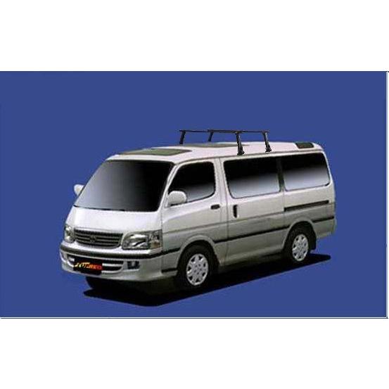 【ハイエースワゴン専用取り合わせ球歴仕掛ける】SEIKOH セイコウ TUFREQ 手ごわいレック H1.8〜H16.8 H1# 真っただ中大屋根（トリプルムーンルーフ） VB8+FDA3+不必要 ベースキャリア、フット、バー-車、バイク、自転車-自動車