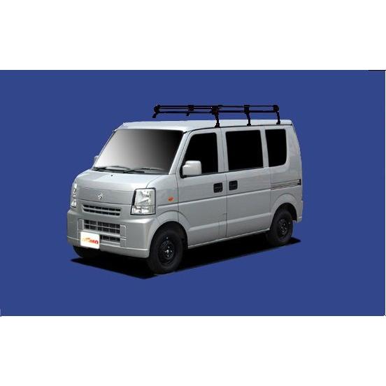 【NV100クリッパー専用ルーフキャリア】セイコウ タフレック ル−フキャリア Pシリーズ H25.12〜H27.3 DR64V 標準ルーフ PL434C